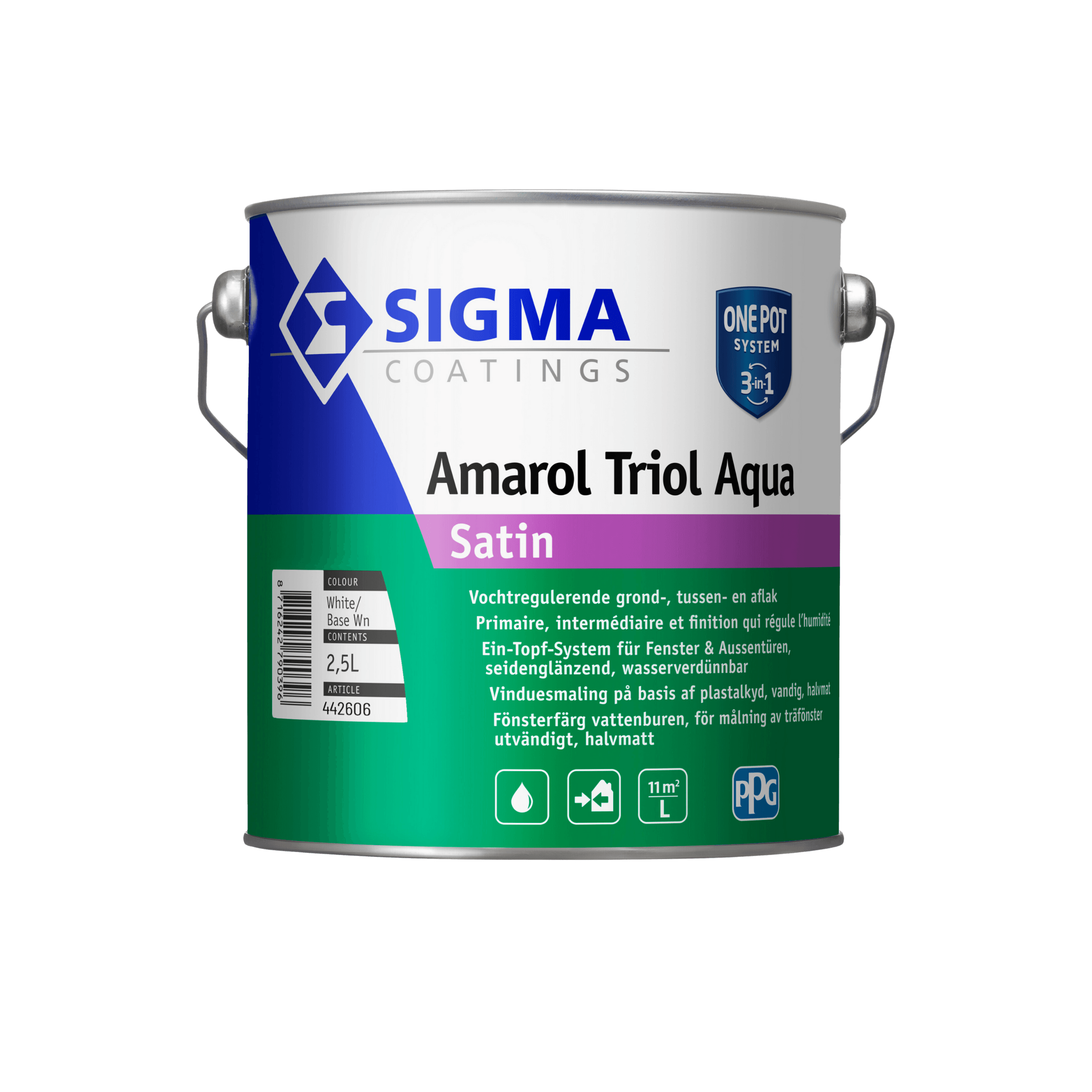 AMAROL TRIOL AQUA SATIN-image