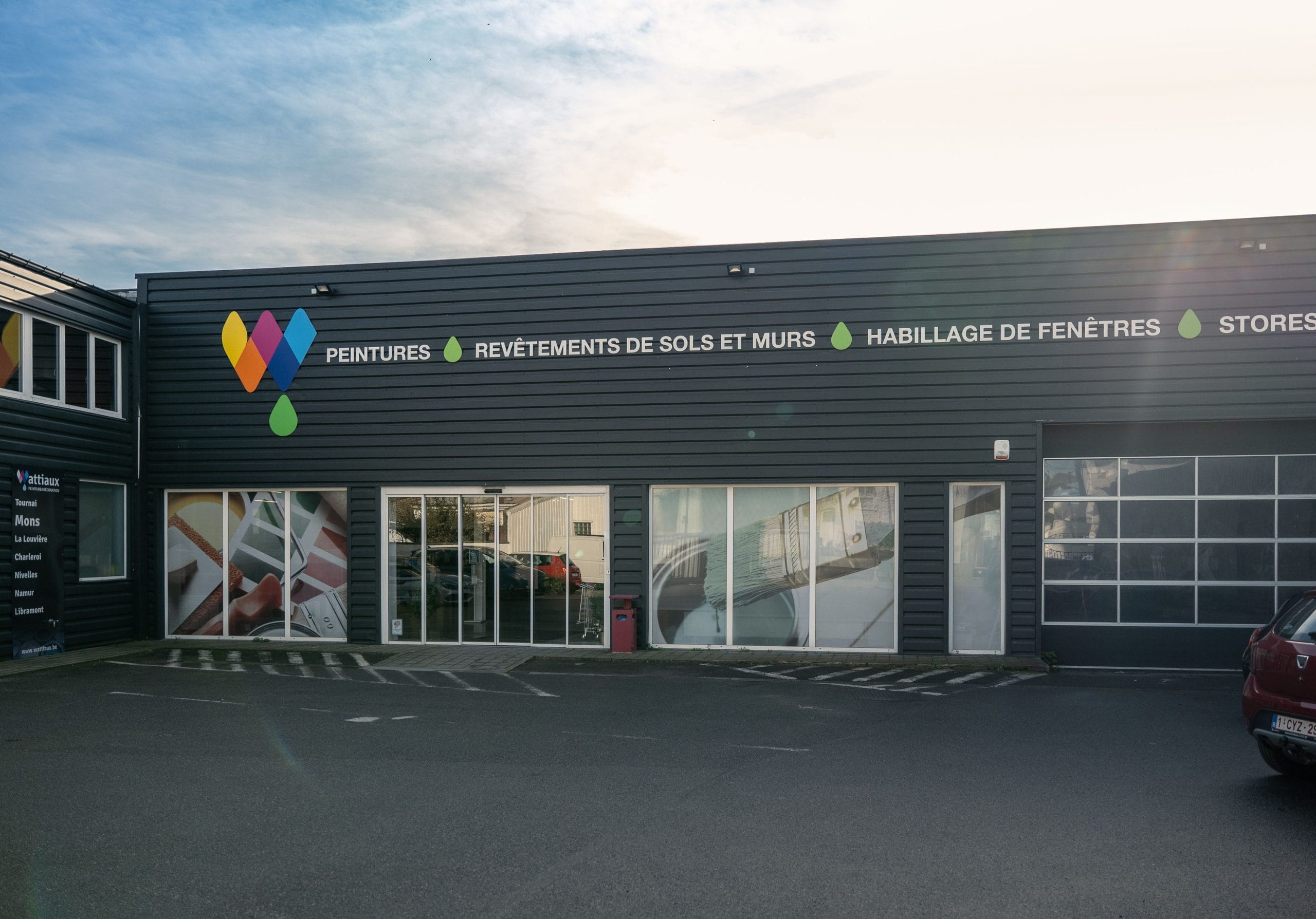 Mons Wattiaux-mouscron - magasin de peinture et décoration - mouscorn - estaimpuis- herseaux- luingnes